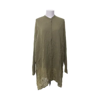 Skjortekjole (Grøn) fra Project AJ117 Viscose, Elastan