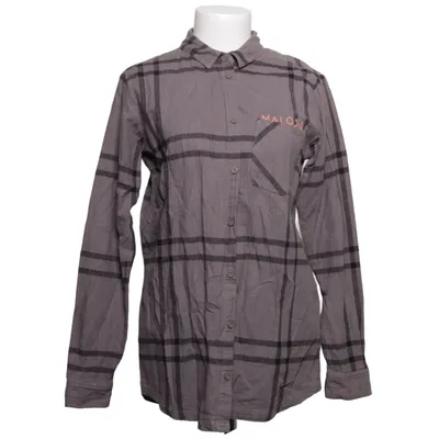 Chemise en flanelle (Gris) de Maloja Coton, Chanvre