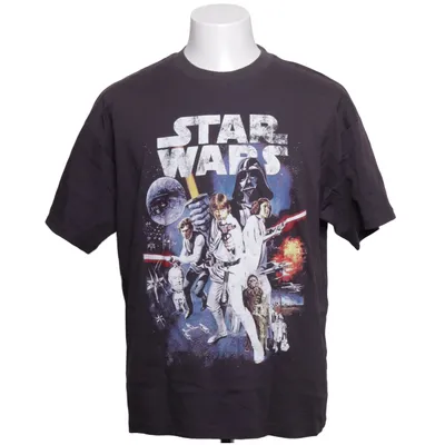 T-shirt (Grå, Flerfärgad) från H&M x Star Wars Bomull