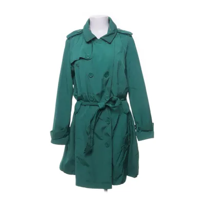 Trenchcoat (Groen) van Yessica Katoen, Nylon, Polyester