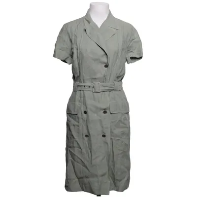 Blousejurk (Groen) van Salvatore Ferragamo Linnen