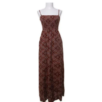 Maxi dress (Brown, Multicolored) from Janina