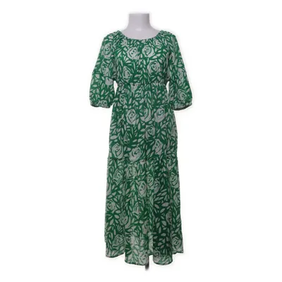 Jurk (Groen, Wit) van Hallhuber Elastaan, Polyester, Viscose