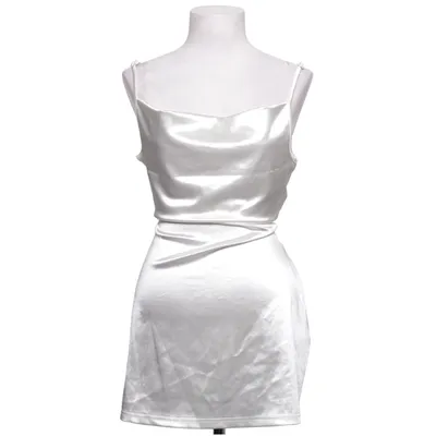 Dress (White) from Zaful Polyester