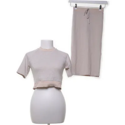 Set (Beige) från Miss Selfridge Petites Bomull, Elastan, Polyester, Viskos