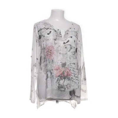 Blus (Grå, Flerfärgad) från Made in italy Polyester, Viskos