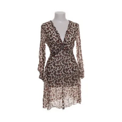 Klänning (Beige, Brun, Svart) från Kaos Silke