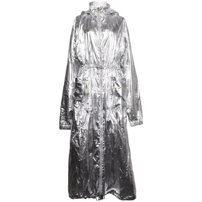 Raincoat (Silver) from Adidas x Ivy Park Polyamide, Recycled polyester