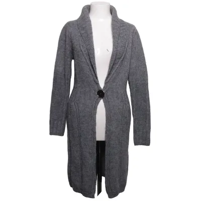 Cardigan (Gris) de Hajo Acrylique, Mohair, Laine