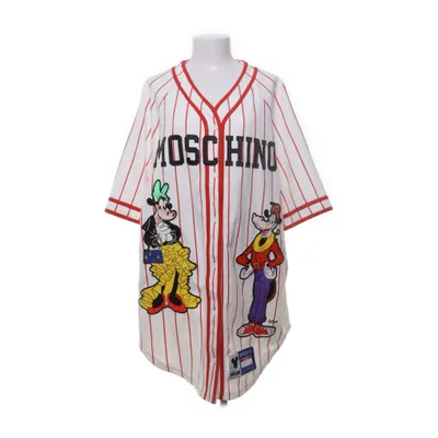 Jurk (Wit, Meerkleurig) van H&M x Moschino Polyester, Katoen