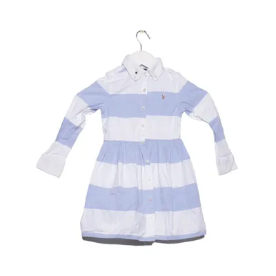 Shirt dress (Blue, White) from Ralph Lauren Cotton