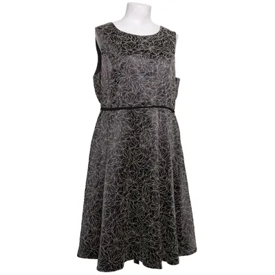 Jurk (Zwart, Meerkleurig) van Fever London Elastaan, Polyester