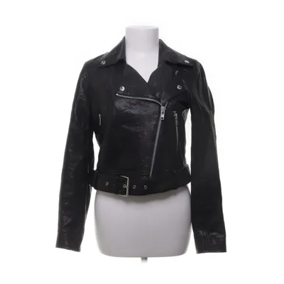 Biker jacket (Black) from Twist & Tango Polyester, Leather, Viscose