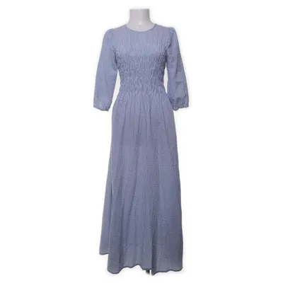 Långklänning (Blå, Vit) från Neo Noir Bomull, Polyester