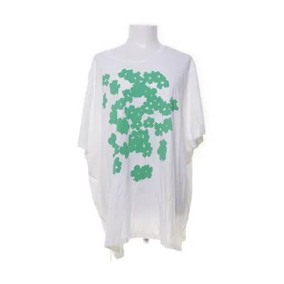 T-shirt (Vit, Grön) från XLNT by KappAhl Bomull