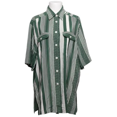 Korte mouwen shirt (Groen, Wit) van Verse Zijde