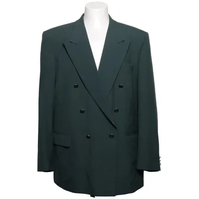 Blazer (Vert) de Turo Polyester, Viscose, Laine