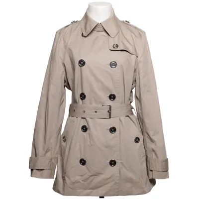 Trenchcoat (Beige) van Burberry Brit Katoen, Cupro