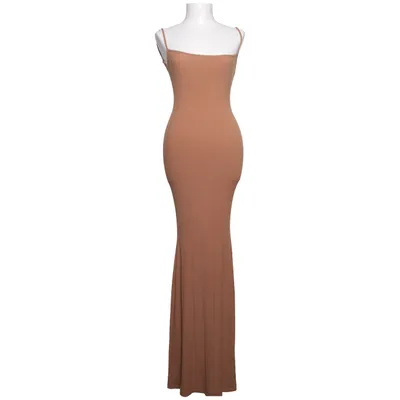 Maxi jurk (Beige) van Skims Elastaan, Modal