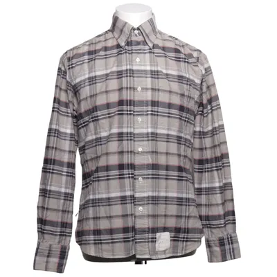 Buttondown-skjorta (Grå, Flerfärgad) från Thom Browne Bomull