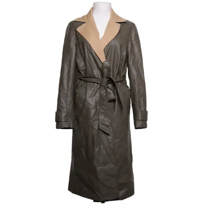 Coat (Green) from Helene Berman London Acetate, Cotton, Elastane, Polyester, Viscose