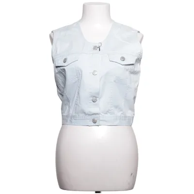 Spijker gilet (Blauw) van Blind Date Katoen
