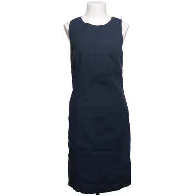 Jurk (Blauw) van 120% Lino Katoen, Elastaan, Linnen