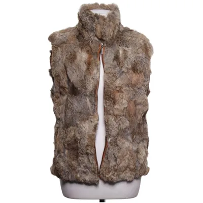 Bont gilet (Bruin, Grijs) van CKN of Scandinavia Bont