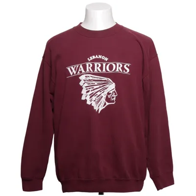 Sweatshirt (Rood) van Gildan Activewear Katoen, Polyester