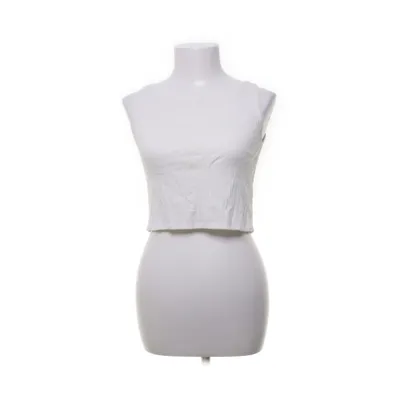 Crop top (White) from Chloé Schuterman by Nathalie Schuterman Nylon, Viscose