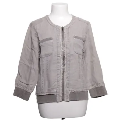 Jacket (Gray) from Cream Linen