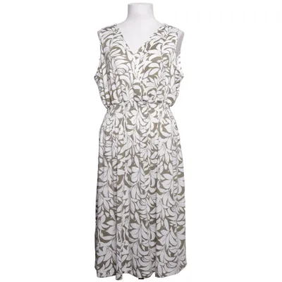 Jurk (Wit, Groen) van Sure Elastaan, Polyester