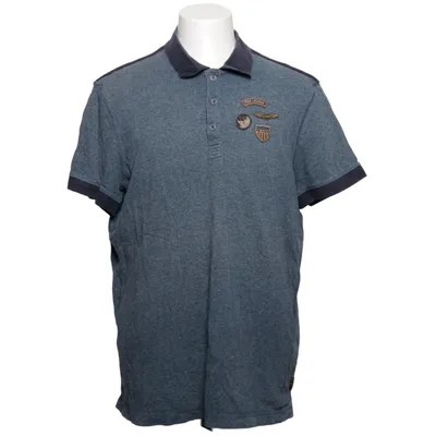 Poloshirt (Blauw) van PME Legend Katoen