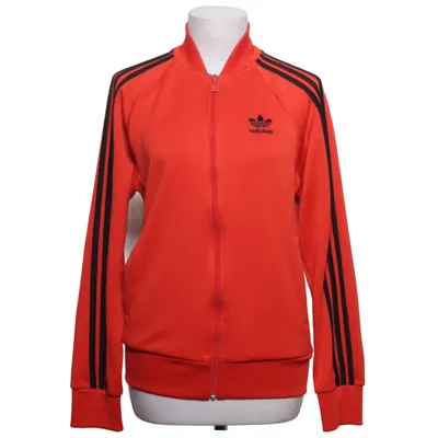 Träningsjacka (Röd) från Adidas Elastan, Ekologisk bomull, Återvunnen polyester