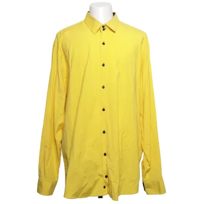 Shirt (Geel) van Rusty Neal Katoen, Elastaan, Polyester