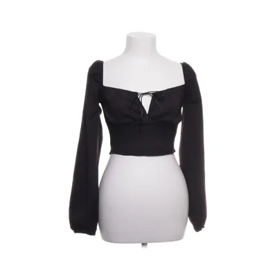 Crop top (Svart) från NLY Trend Elastan, Polyester