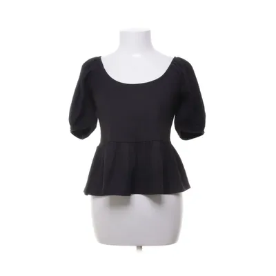 Peplum top (Black) from George Elastane, Polyester