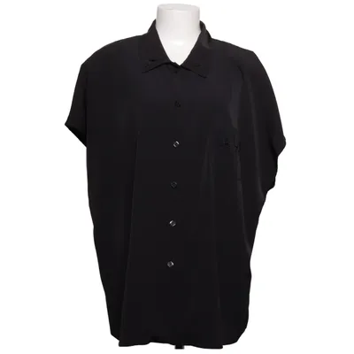 Kortærmet skjorte (Sort) fra Markwald Polyester