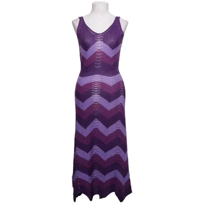 Kjole (Lilla) fra Knit Mix Polyamid, Polyester, Viscose
