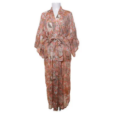 Ochtendjas (Beige, Meerkleurig) van Indiska Viscose
