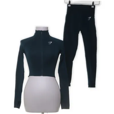 Trainingsset (Groen) van Gymshark Elastaan, Nylon