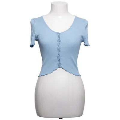 Crop top (Bleu) de Rosemunde Coton, Soie