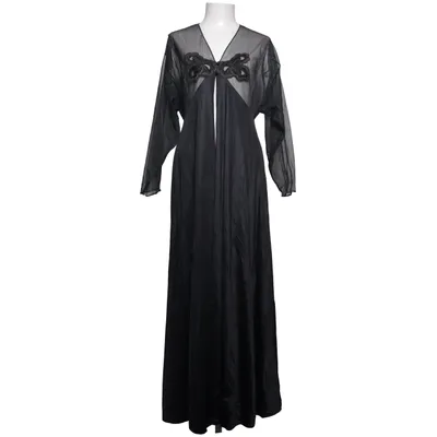 Negligé (Schwarz) von Vanity Fair Nylon