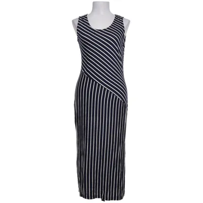Maxi dress (Blue, White) from Fifilles Elastane, Viscose
