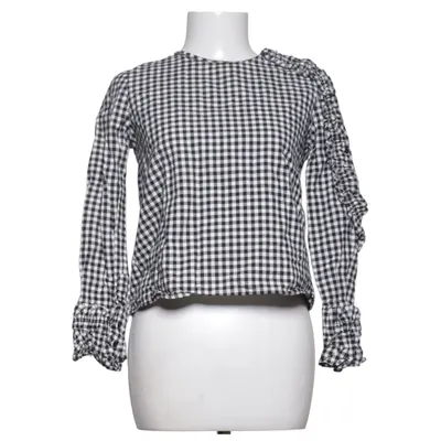 Blus (Svart, Vit) från Zara Trafaluc Collection