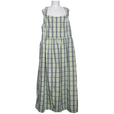 Robe (Jaune, Bleu) de Collusion Coton
