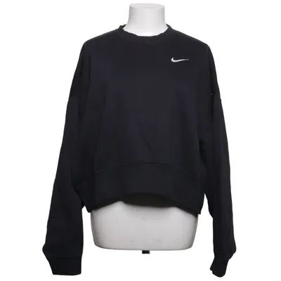 Collegetröja (Svart) från Nike Bomull, Polyester