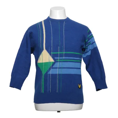 Strickpullover (Blau, Mehrfarbig) von Lyle & Scott Wolle