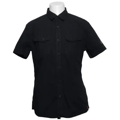 Chemise à manches courtes (Noir) de EDC by ESPRIT Coton