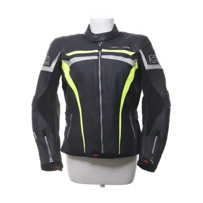 Motorcykeljacka (Svart, Gul, Grå) från Lindstrands Skinn, Polyamid, Polyester